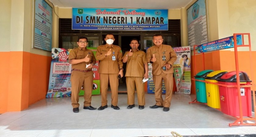 Kunjungan Kepala Bidang Pembinaan SMK