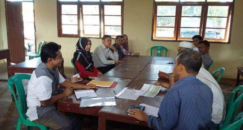 Rapat Pertama Pembentukan SMK N 1 Kampar
