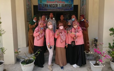 Vaksin Massal SMK Negeri 1 Kampar